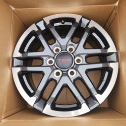 18x8 TRD Tacoma rims. Like new
