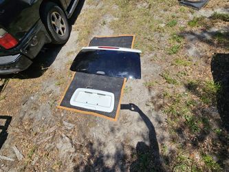 04 Trailblazer Back Glass Rear Hatch Handle Assembly