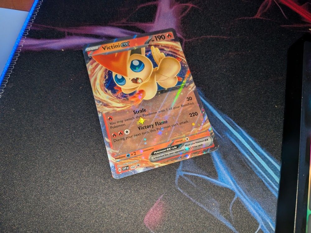 Victini EX Promo 142 Pokemon