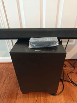 Sony Soundbar with Subwoofer and Remote