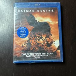 Batman Begins Blue ray Sealed