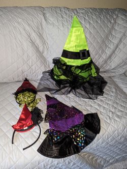  Halloween -Witches Hats 