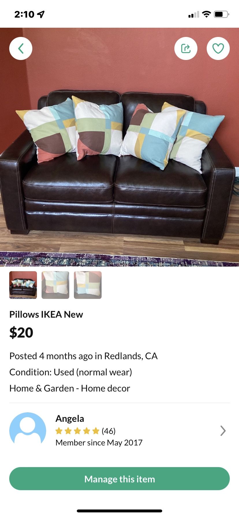 IKEA Pillows