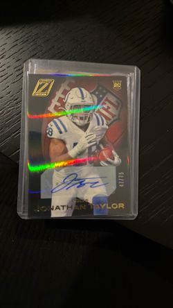 Jonathan Taylor Rookie Auto /75