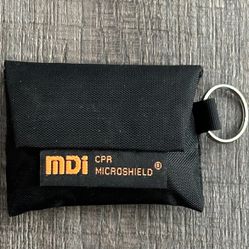 New MDI CPR Microshield Keychain