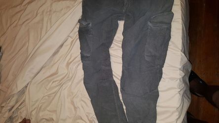 Sak 5th cargo Grey corduroys size 33