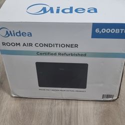 Midea 6000 BTU Window AC - Like New (Only 4 Months Used!)