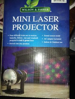 Mini laser projector