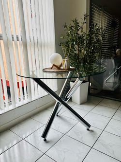 Mesa de comedor crital