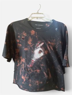 Shirt or tees , DRAKE Distressed Graphic T-Shirt custom.