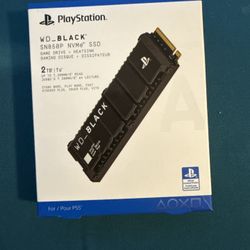 WD-Black SN850P Game Drive + Heatsink 2 TB