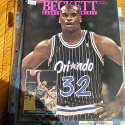 1993 Beckett Basketball Priceguide W Shaq On Cover