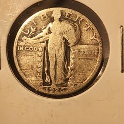 1926 Standing Liberty Quater Dollar 