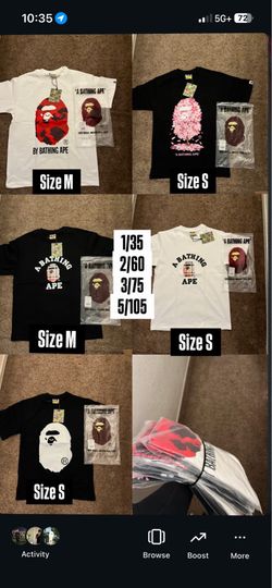Bape tees