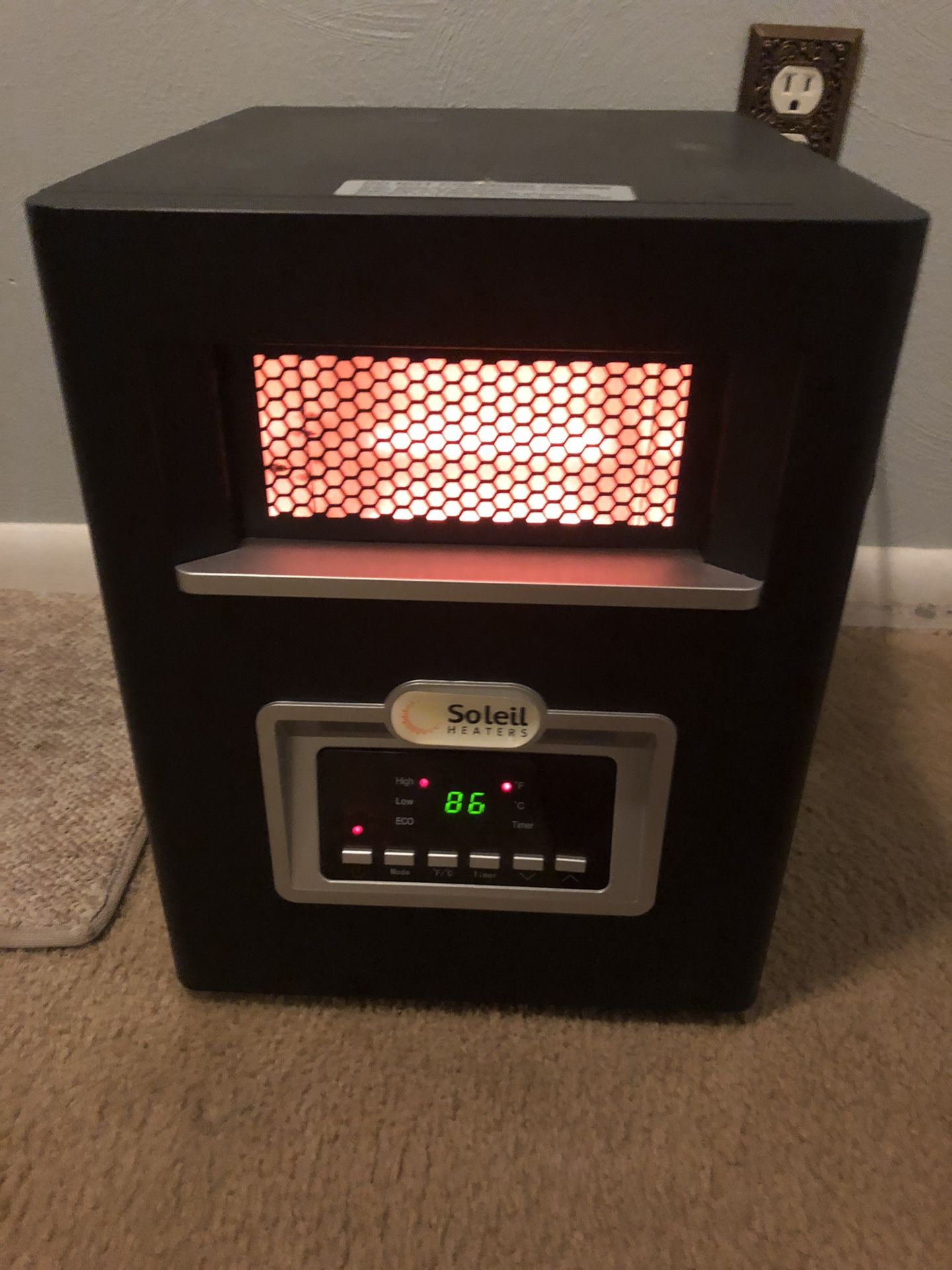 Infrared Cabin Heater 