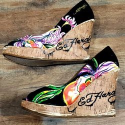 Ed Hardy Shoes Size Woman's 9 