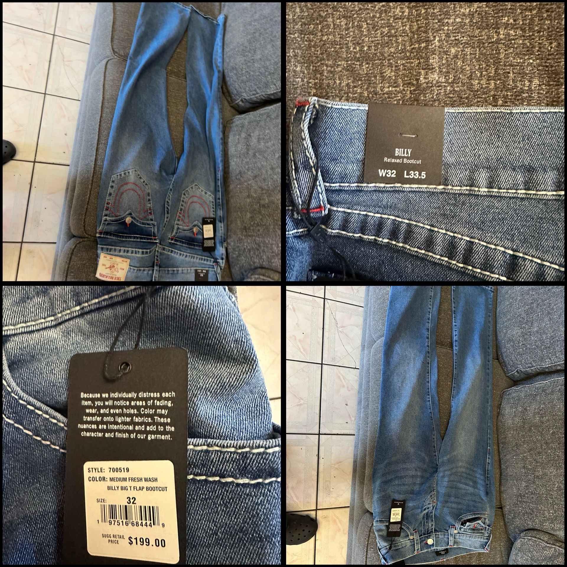 true religion jeans! $100 for each jean, text me if any questions!
