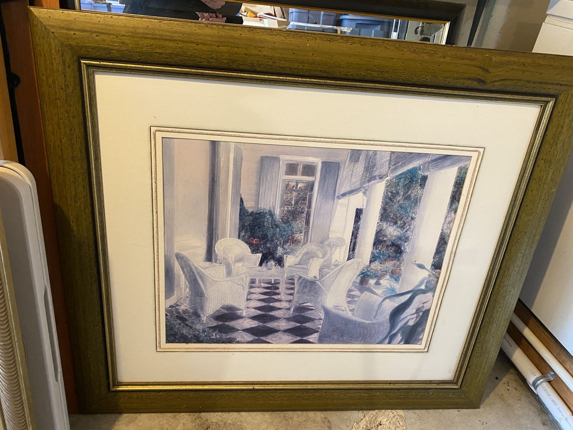 Beautiful Art Piece In A Beautiful Frame