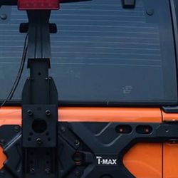 Jeep jk HD tire carrier