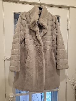 Fox Faux Fur Coat