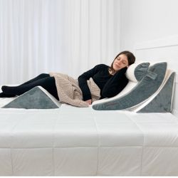 Dream Plush Adjustable Wedge Pillow Set=Q1-974