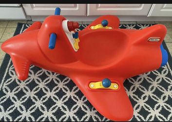 LITTLE TIKES Rocking AIRPLANE Playset Childsize Rocker 