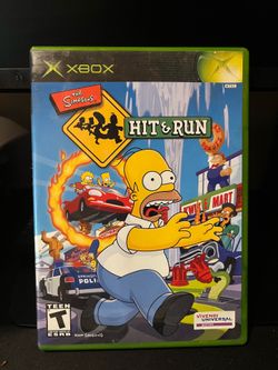 Simpsons hit and run Xbox