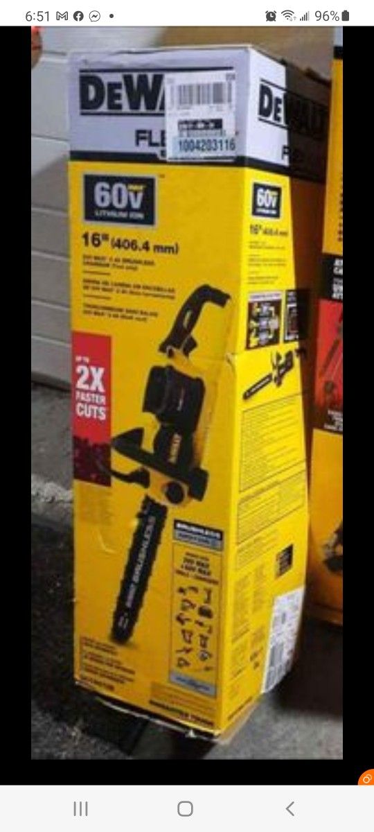 Dewalt Chainsaw 16