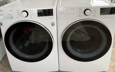 LG washer and dryer