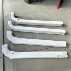 4x Gutter Downspouts