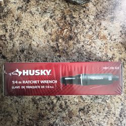 Husky 1/4” Air Ratchet - New