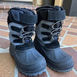Kids Youth Waterproof Snow Boots - Size 11