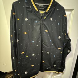 Denim And Flower Space Jacket