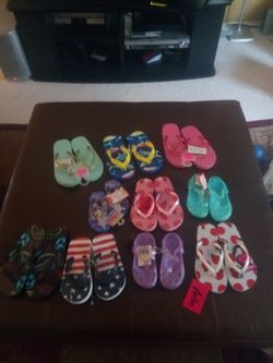 Boys and girls flip flops