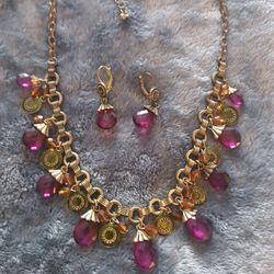 Necklace And Earrings Set