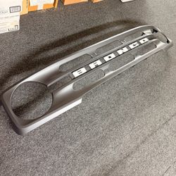 Bronco front grill  big bend