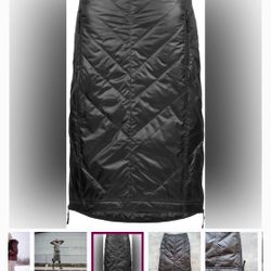 Skhoop Mina  Mid Down  snow Skirt Black XXL 