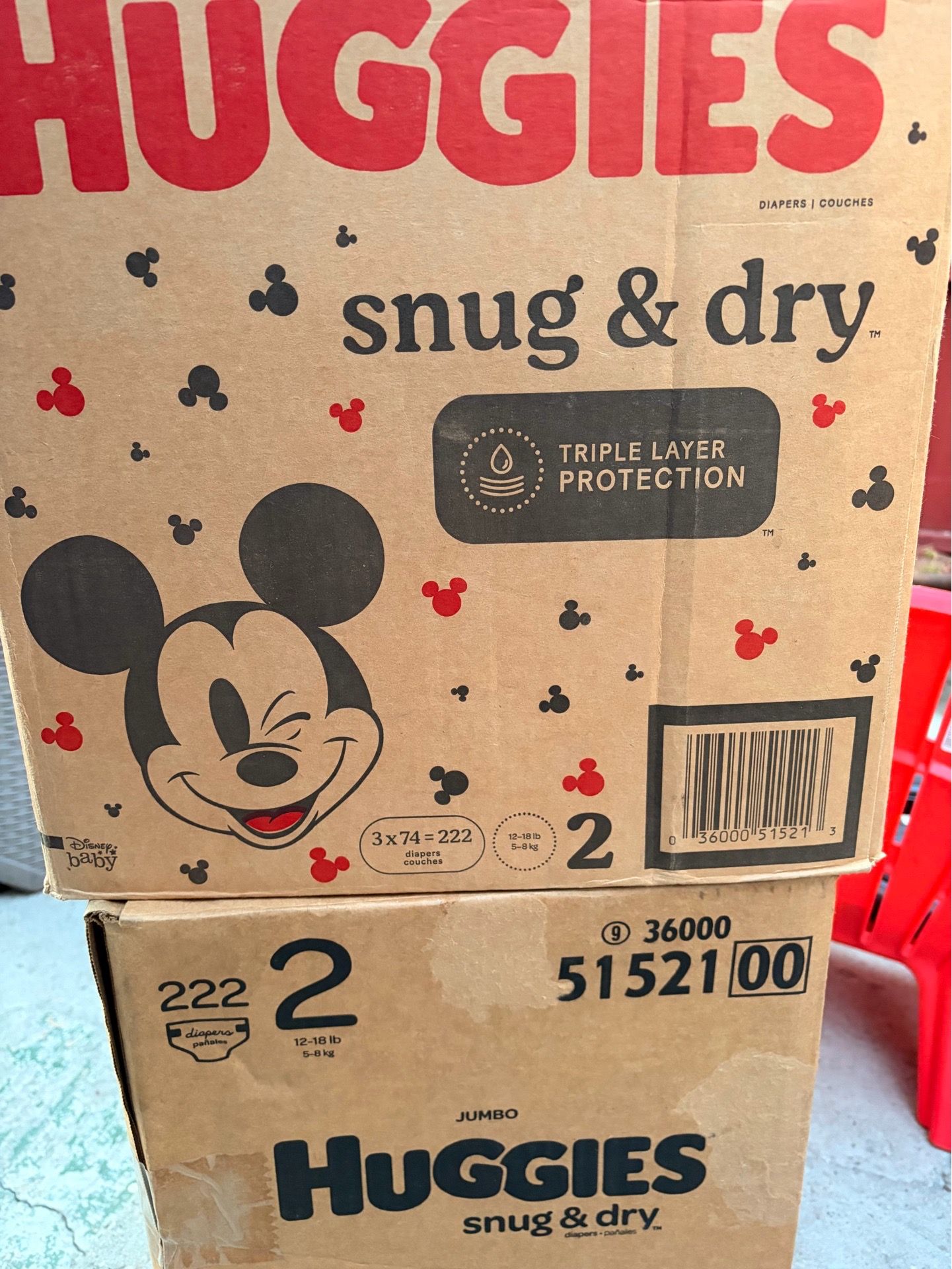Huggies size 2