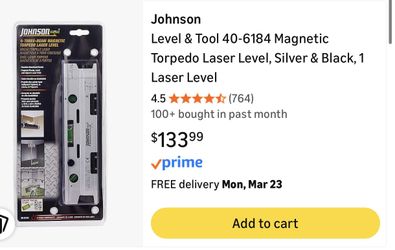 Magnetic Torpedo Laser Level,