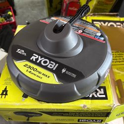 RYOBI 12 in. 2,300 PSI Electric Pressure Washers Surface Cleaner