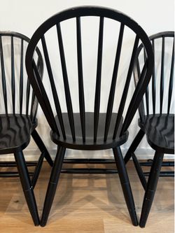 Black Chairs