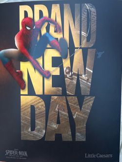 Little Caesars-Spider-Man poster