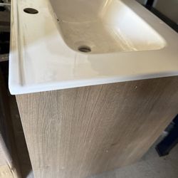 2-24” Floating Vanities From Tile Bar — NEW!!! Must Be Picked Up By 3/27! 