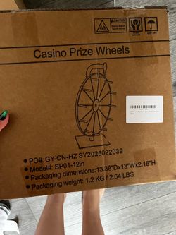 Casino wheel spinner