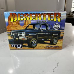 MPC 1984 DESERTER GMC PICKUP TRUCK MODEL CAR KIT plastic 1:25 Scale 4X4 MPC847 