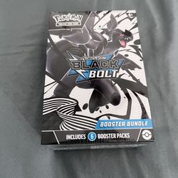 New Pokemon Black Bolt Booster Bundle New