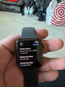 APPLE WATCH SE GEN 3 GPS AND CELLULAR