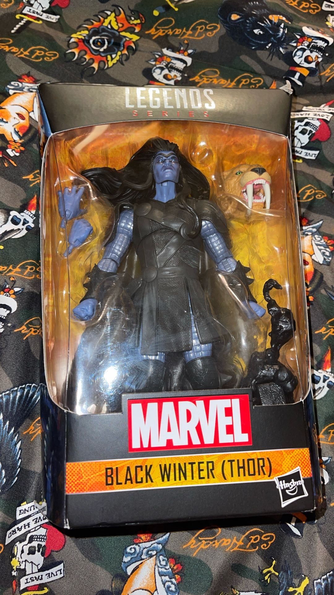Black Winter Thor marvel legends