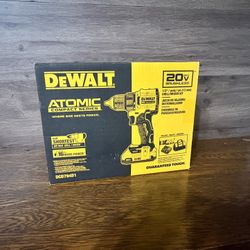 Dewalt Atomic 20V Max Drill/Driver Kit
