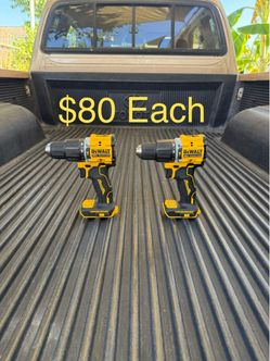 DEWALT ATOMIC 20-Volt MAX Brushless Cordless 1/2 in. Hammer Drill (Tool-Only) **2 Available, $80 Each**
